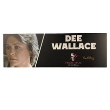 Dee Wallace Autographed Frightmare in the Falls Nameplate