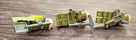 3 Lot LEGO City Volcano Explorers with Rocks & Gems Minifigures 60124
