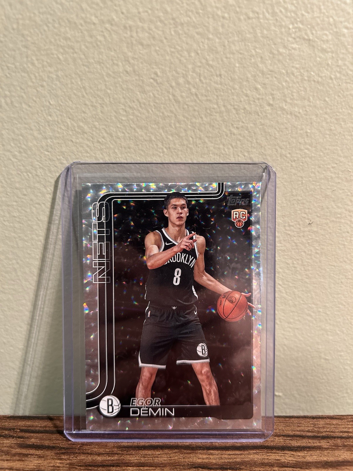 2025-26 Topps - Egor Demin #208 Crackleboard Foil (RC)
