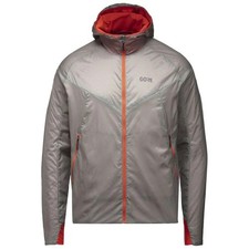 Gorewear R5 GTX Insulated Jacket - Mens Medium (Lab Gray/Fireball)
