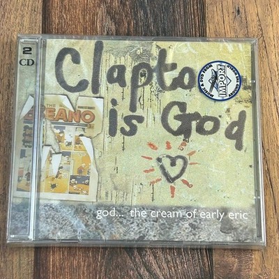 Eric Clapton   Clapton is God CD 2-disc 2007 Blues Rock Import Castle Music