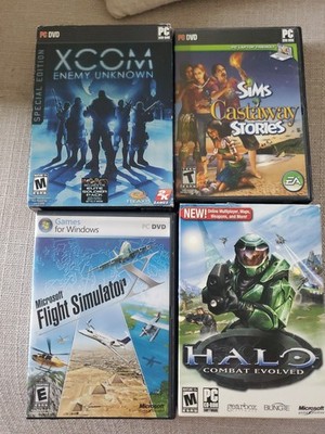 Big Box Pc Lot. Halo CE, Xcom Special Edition And More. Read Description