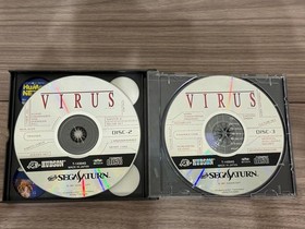 (Sega Saturn) VIRUS (with band) Japanese version 12a