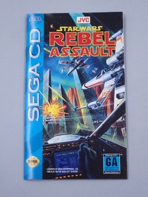 Sega CD Star Wars Games (Rebel Assault &Software Toolworks Star Wars Chess)