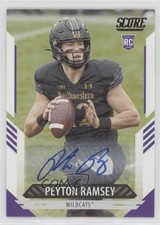 2021 Score Rookies Signatures Peyton Ramsey #374 Auto 0hx5
