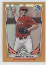 2014 Bowman Draft Chrome Gold Refractor 21/50 Wyatt Strahan #CDP97 0zj6