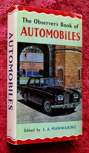 OBSERVER'S Book of Automobiles by Mainwaring 1966 Twelfth Edition