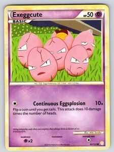 Exeggcute 63/123 HeartGold & SoulSilver Common