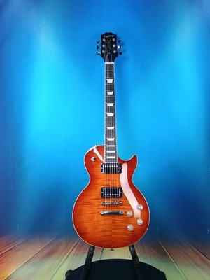 epiphone les paul modern High Gloss Guitar Mojave Burst With New Black Hard...