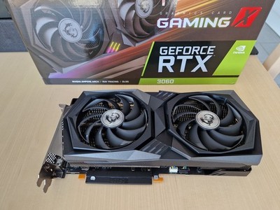 MSI NVIDIA GeForce RTX 3060 Gaming X, 12 GB GDDR6, gebraucht