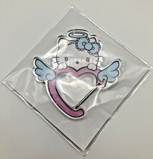 Hello Kitty Angel Acrylic Carabiner Keychain  Lawson Limited  Japan Exclusive  New