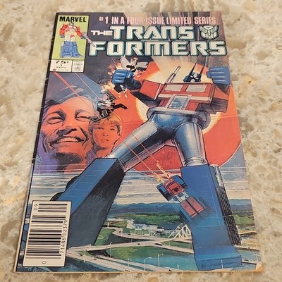 Marvel Transformers Comic Issue #1 1984