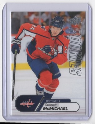 2020-21 Upper Deck NHL Star Rookies Box Set Connor McMichael Rookie Washington