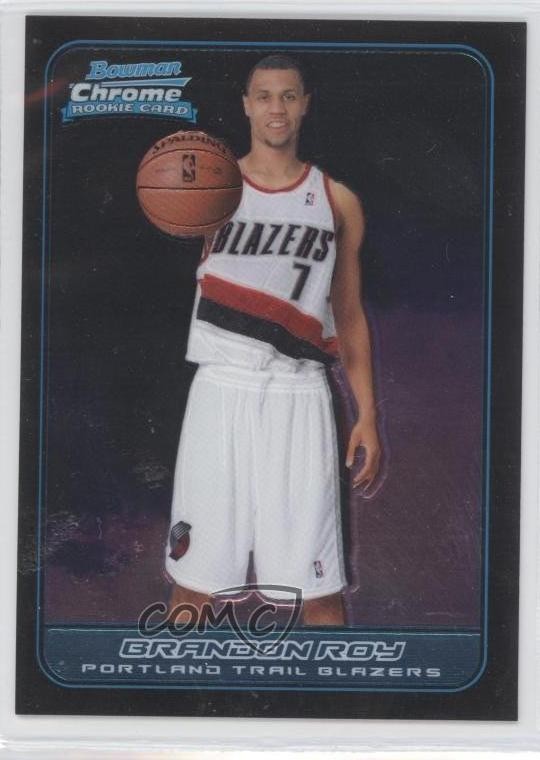 2006-07 Bowman Draft Picks & Stars Chrome Brandon Roy #124 Rookie RC