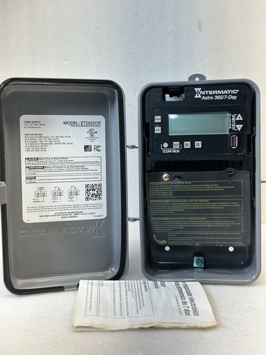 INTERMATIC ET2825CR ElectronicTimer,Astronomic,Gray,MetaL - Picture 2 of 9