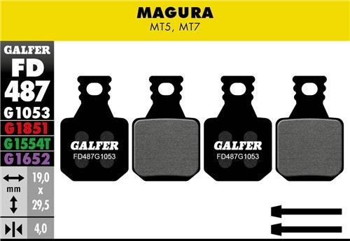 Galfer Standard Disc Brake Pads - Image 3