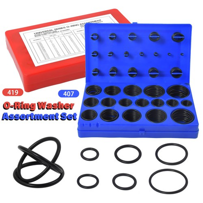 #ad SAEamp;Metric Rubber O Ring Washer Assortment Set Automotive Storage Case ORing Kit $20.00