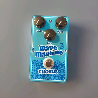 Caline CP-505 Chorus Wave Machine Guitar Effect Pedal Blue Never Used