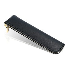 Black pencil case, Small pencil pouch, School Accessories, Pen pouch for men