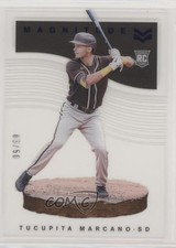 2021 Panini Chronicles Magnitude Blue 3/50 Tucupita Marcano #13 no9