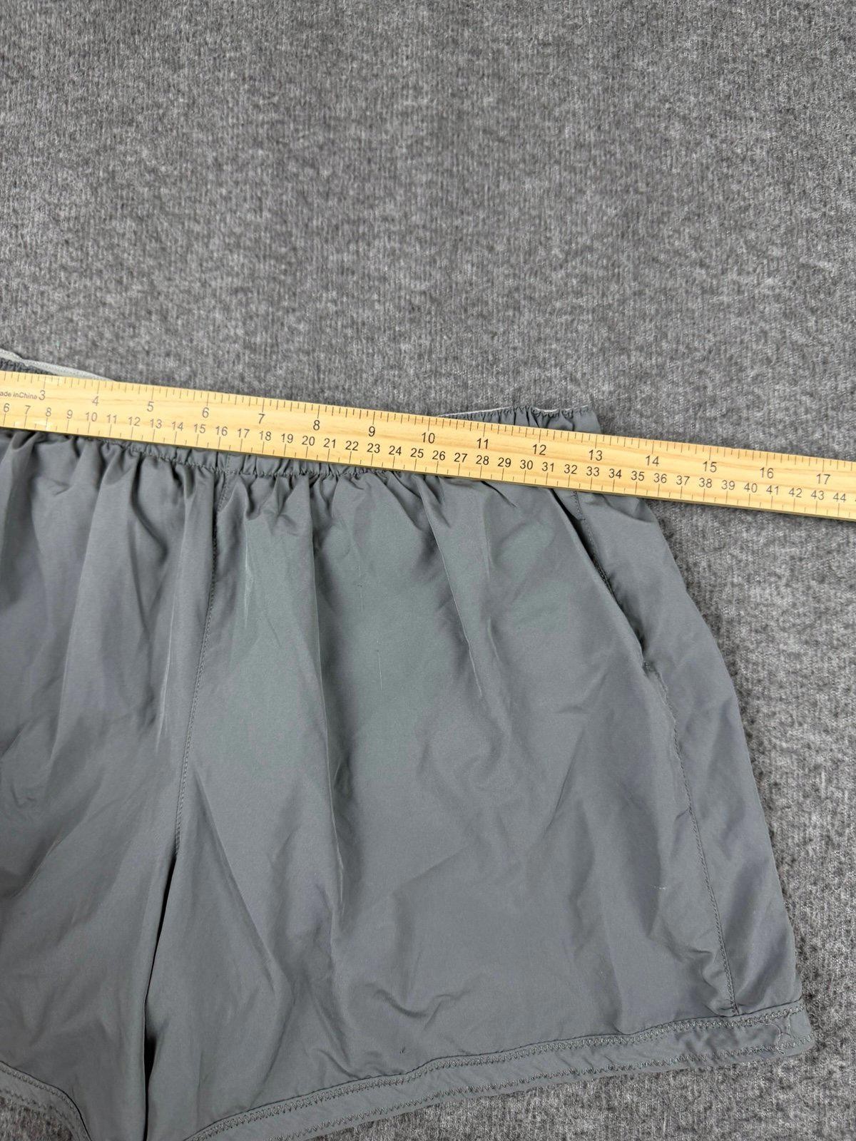 New Balance Gray Athletic Shorts Men's M Gym Running Lined Performance thumbnail 9