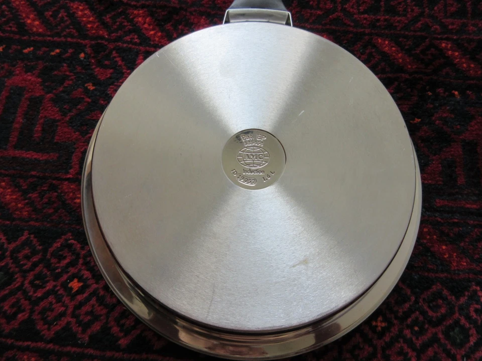 AMC 1,6 L  Pfanne Griddle  Steakpfanne Pyramidenboden 24cm Induktion geeignet - Bild 4 von 4