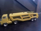 Tonka Car Carrier Model Car Carrier Yellow Truck Cab with Trailer