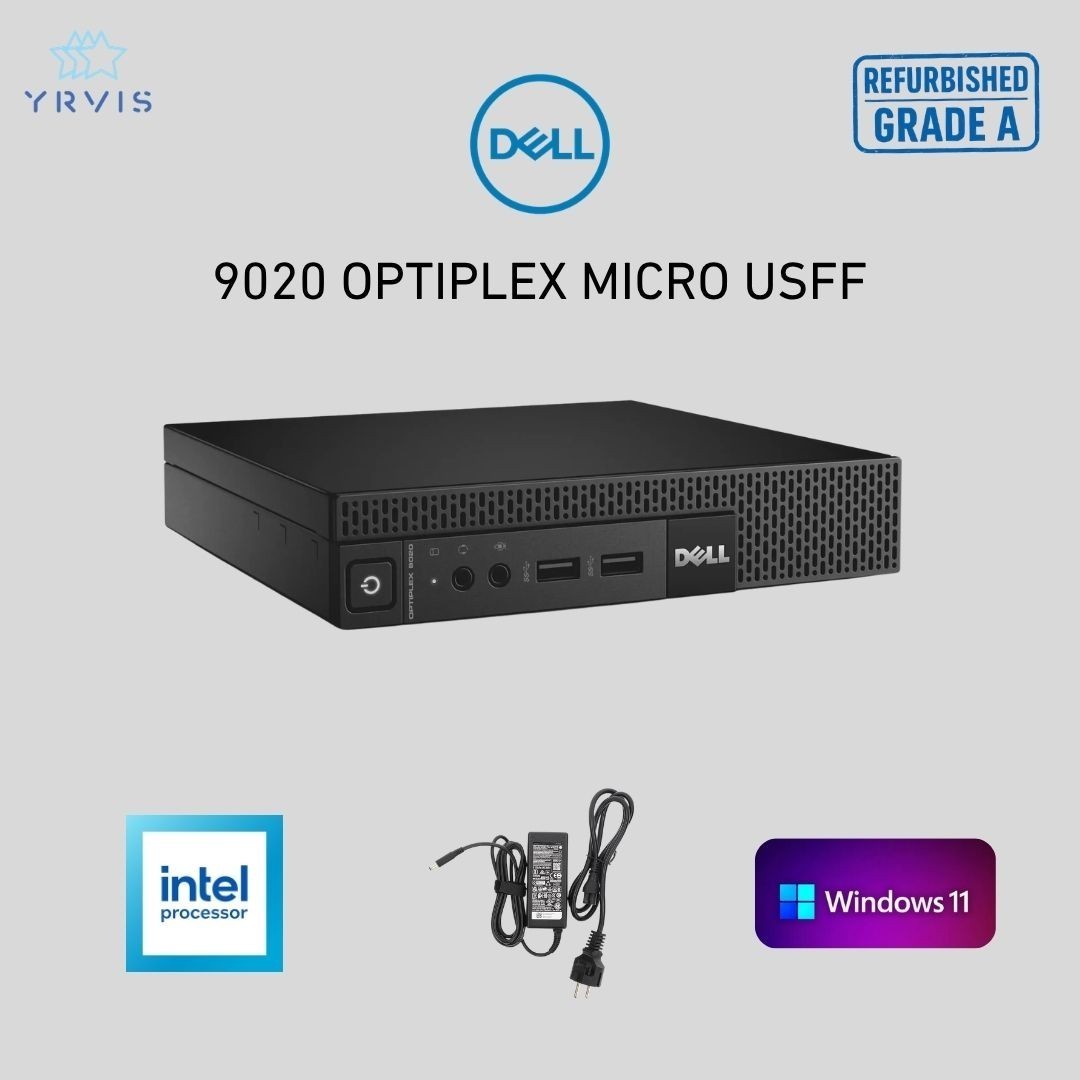 DELL 9020 MINI INTEL RAM 8/16/32 Go SSD 256/512/1000 WIN 11 PRO RECONDITIONNÉ
