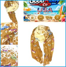 Ladies Lightweight Floral Print Shawl Scarf Long Wrap Sheer Soft Summer