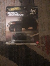 Hot Wheels Fast Furious 25 Premium Toyota Fj Cruiser Black  164 Rubber Tires