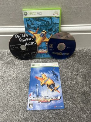 RAIDEN FIGHTERS ACES NTSC-J Xbox 360 Japanese Import Achievement Stack