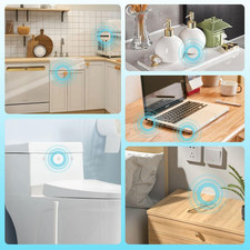 Cabinet Door Bumper Pads, Multiple Shapes Self Adhesive Sound Dampening Cupbo...