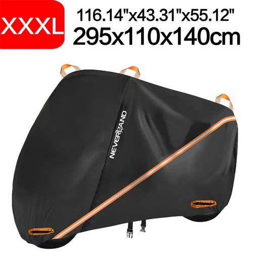 XXXL Motorrad Abdeckung Cover Rot Für Honda GL1800 1500 1200 1000 1100 Gold Wing - Bild 1 von 12