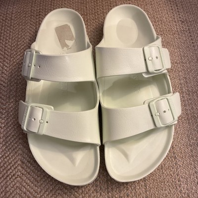 Arizona Birkenstock Faded Lime Light Weight, Water Friendly Sandal - Great Shape