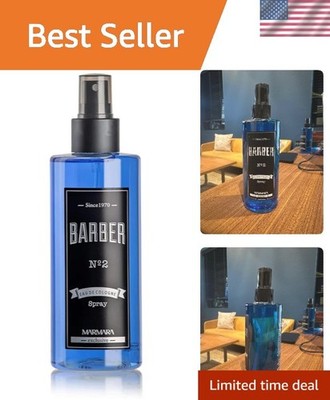 Marmara Barber Cologne No.2 - 8.45oz Essential Scent for Grooming Excellence