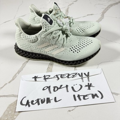 $220 Mens Size 7.5 Adidas 4D Futurecraft Running Shoes GX6603 Mint Linen Green