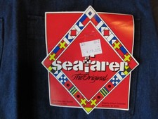 Vintage Seafarer indigo denim US Navy bell bottom jeans 29x32