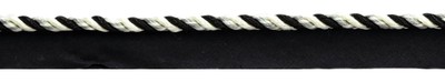 DÉCOPRO 3/16'' Gewirktes Kordelband Mit Lip Twisted Rope, Farbe PR23 (1 Yard)