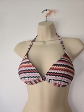 Boux Avenue Multicoloured Morocco Stripe Bikini Triangle Top 30D