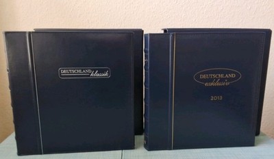 Deutsche Post 2x Ringbinder mit Schutzkassette Deutschland Exklusiv/Klassik