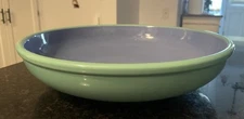 Lindt Stymeist Pasta Salad Large Serving Bowl~Pasta/Salad~ Green~Blue ~14” ~EUC