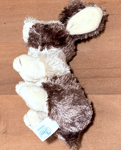 Wishpets Mini Coniglio Coniglietto WHISKERS 4" Peluche Marrone Imbottito 2007 Wish Pet - Foto 6 di 8
