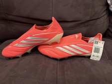 Adidas Copa Pure IV Elite Laceless FG “Solar Turbo” KI0607 Size 9.5 World Cup