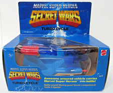 New Sealed Mattel 7473 Marvel Super Heroes Secret Wars Turbo Cycle 1984