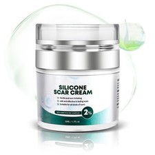 Pumkot Scar Cream, Silicone Cream for Surgical Scars, 1.7 50ml, Green