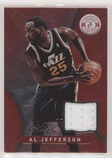2012-13 Totally Certified Memorabilia Totally Red Al Jefferson #5 gh4