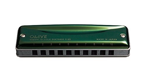 Other Harmonica (Suzuki-Olive-F#) NEW - Picture 1 of 9
