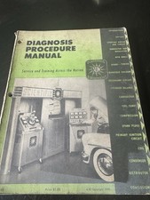 Vintage 1950 Sun Electric Corporation Diagnosis Procedure Manual