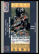 1990-91 Pro Set Super Bowl XXV | SB II Ticket #2