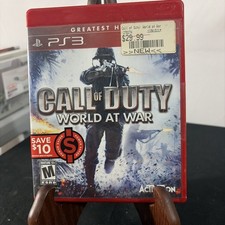 Call of Duty: World at War Greatest Hits PlayStation 3 PS3 Brand New
